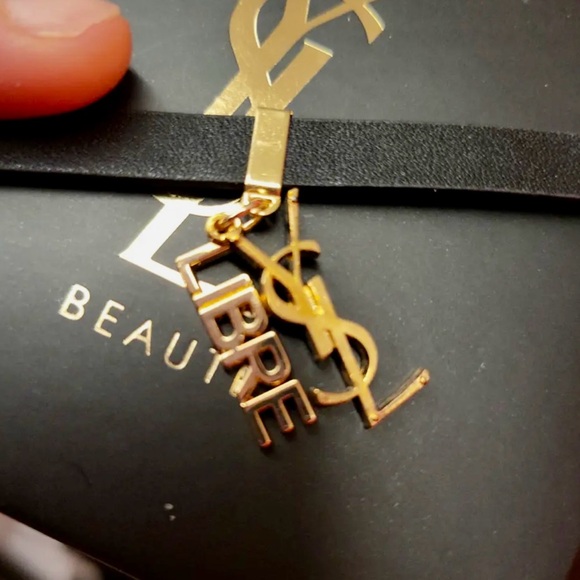 Yves Saint Laurent (YSL) Bracelet/Choker Necklace in Black and Gold GWP NWB - Picture 6 of 14